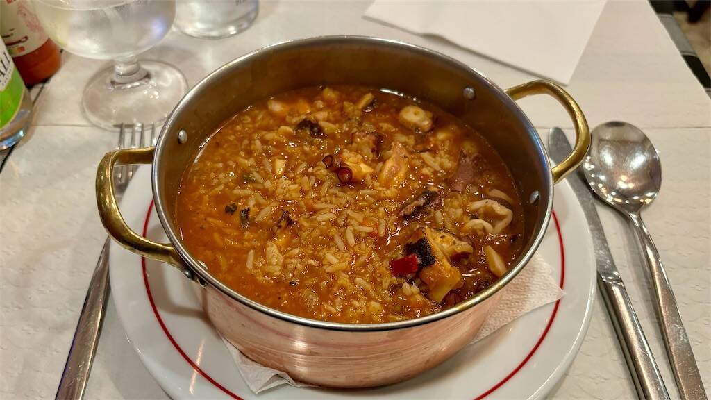 O castico restaurantのタコリゾット