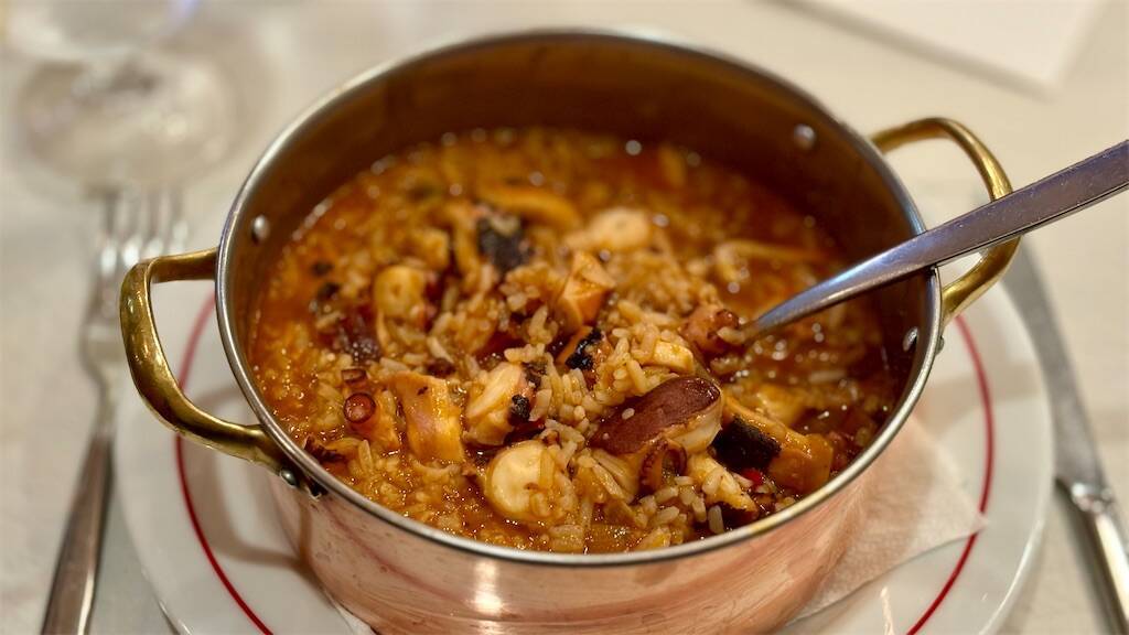 O castico restaurantのタコリゾット