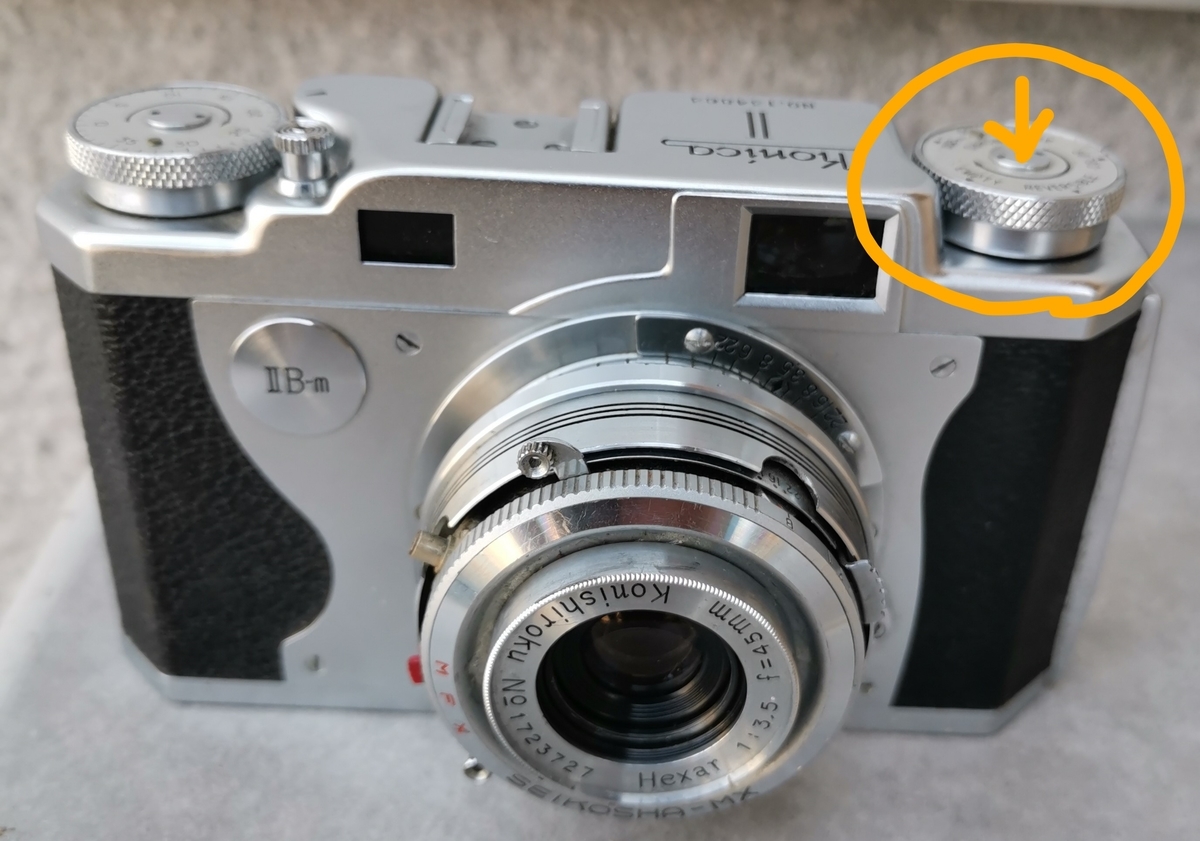 【完動品】コニカ KONICA ii A レンジファインダー 動作確認済み レンジファインダーカメラ「コニカII」