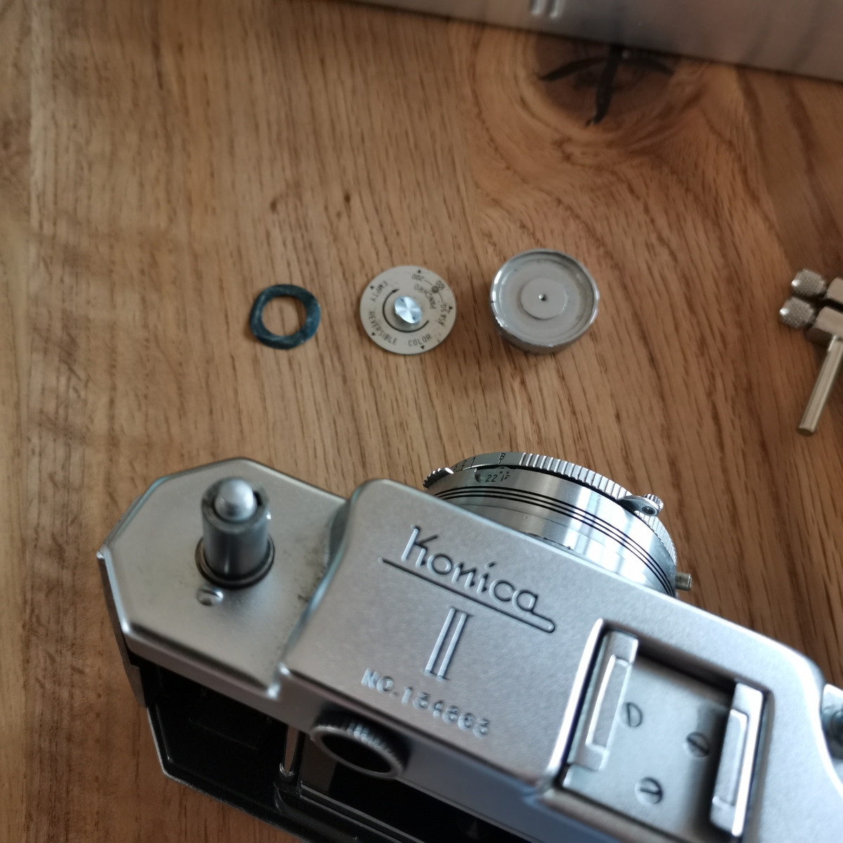 【完動品】コニカ KONICA ii A レンジファインダー 動作確認済み ▪️完動品 Konica Ⅱ レンジファインダー 動作確認済み - メルカリ