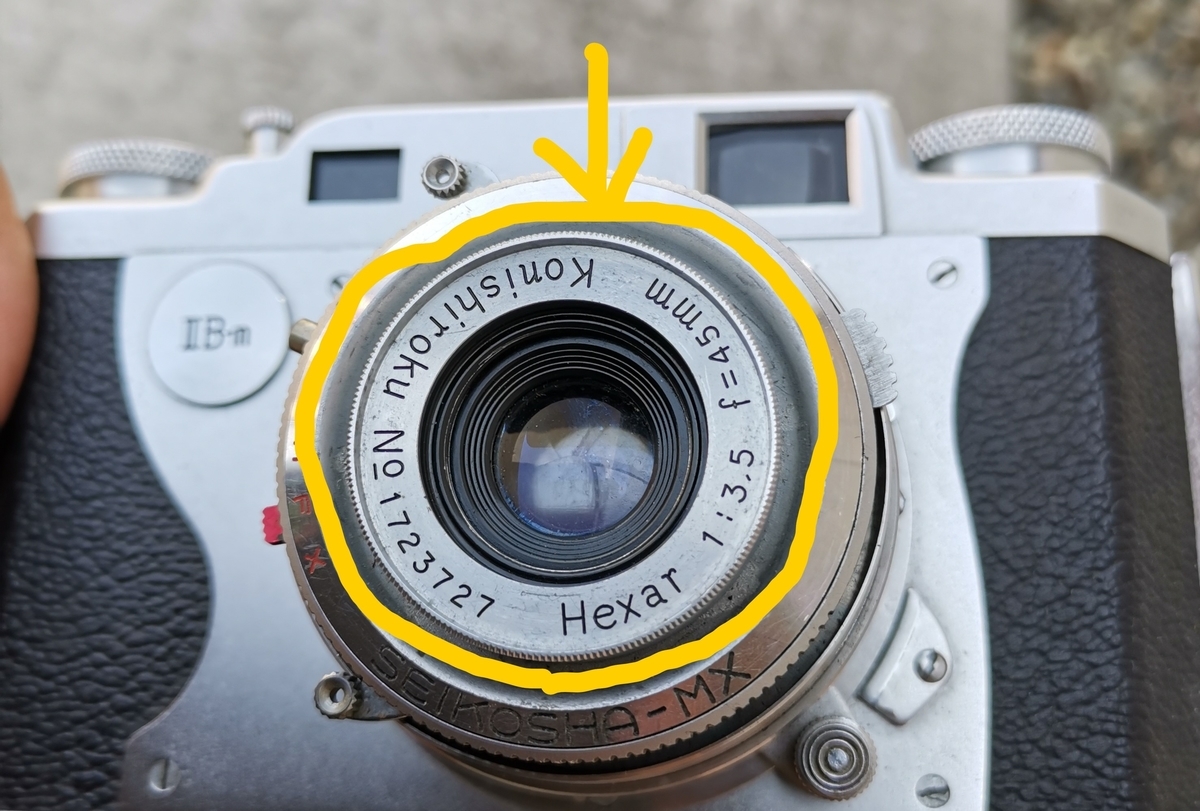 KonicaⅡ B-mコニカ機械式レンジファインダー分解清掃 - OKUBUNGO