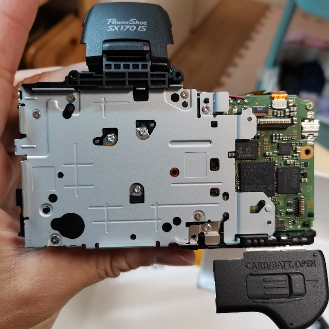 Canon PowerShot SX170IS 分解修理 故障からの復活 - OKUBUNGO