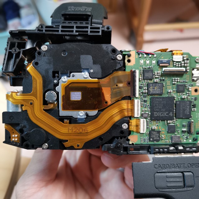 Canon PowerShot SX170IS 分解修理 故障からの復活 - OKUBUNGO