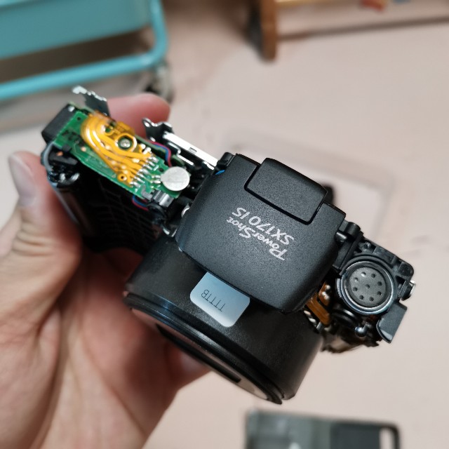 Canon PowerShot SX170IS 分解修理 故障からの復活 - OKUBUNGO