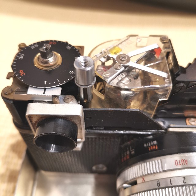 Konica Auto S分解整備記録 ヘキサノンF1.9 コニカオートS - OKUBUNGO