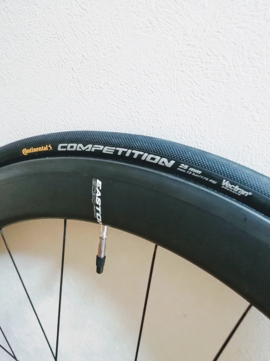 EASTON EC90 AERO 55 チューブラー ホイールインプレッション EASTON EC90 AERO 55 チューブラー ホイールインプレッション