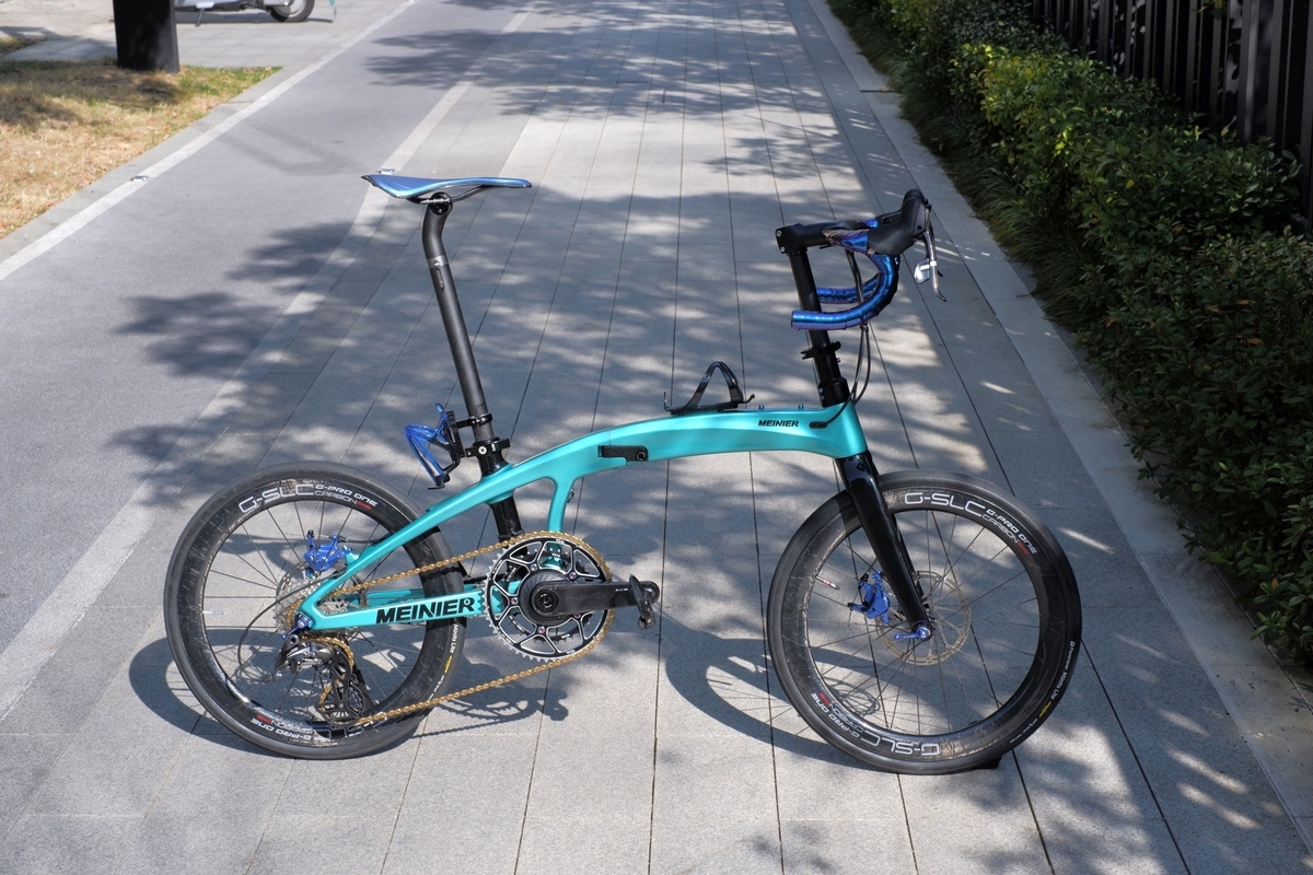 二号機 22インチ折り畳みミニベロ メー助の紹介 - MiniVelo Nella Zele