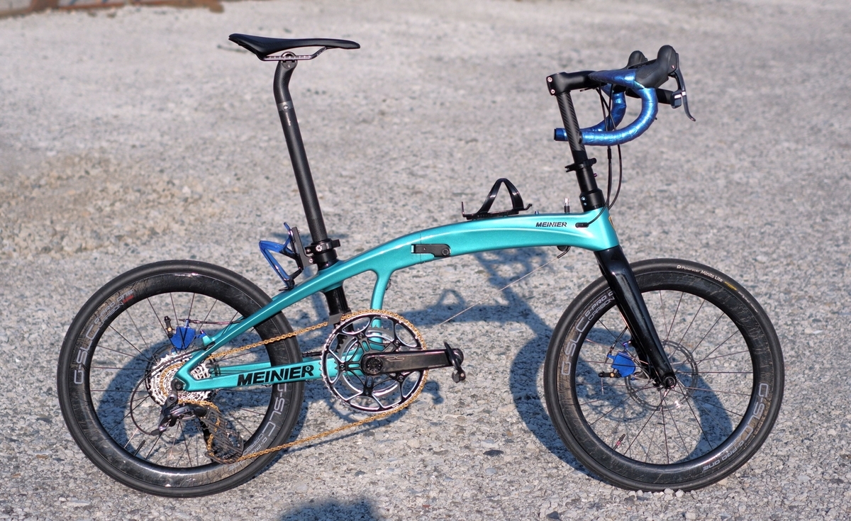 五号機 20インチ チタンミニベロロード ロビン君の紹介 - MiniVelo