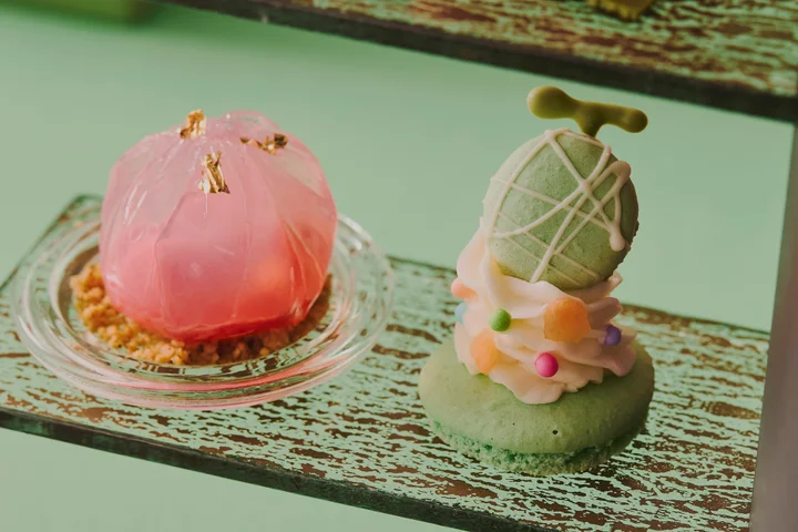 「桃とメロンのアフタヌーンティー ～夏の宝石箱～」