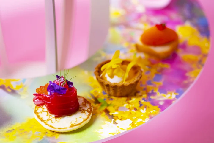 「蜷川実花コラボレーションアフタヌーンティー」