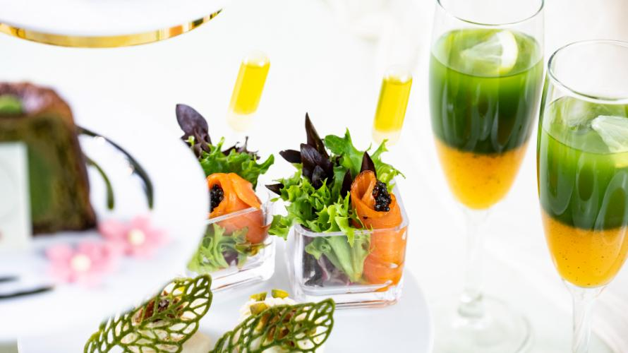 「お抹茶アフタヌーンティー ～コラボレーション ウィズ 千休～」