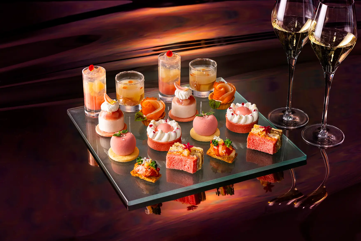 「ピーチナイトティー」