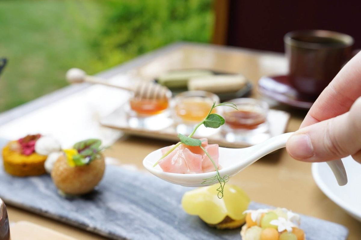 【HOTEL THE MITSUI KYOTO】“奇跡のはちみつ”アフタヌーンティー