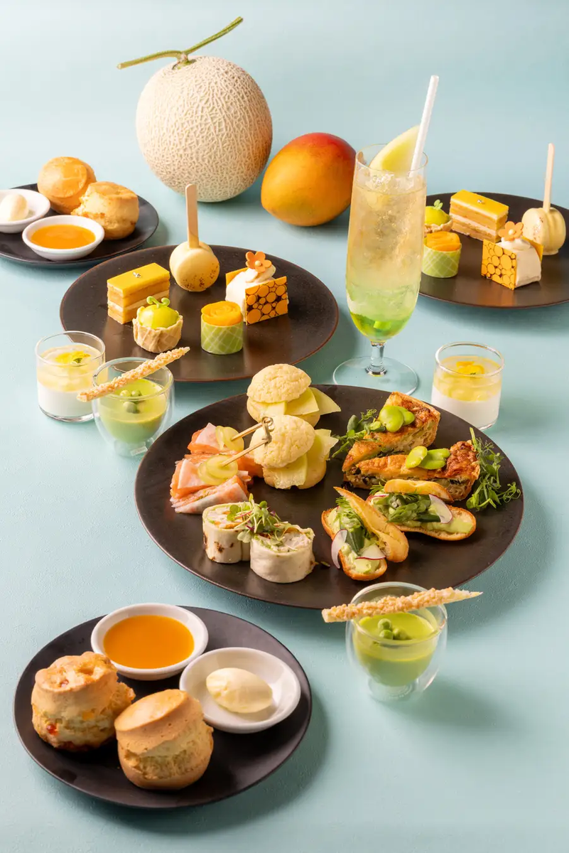 【グランド ハイアット 東京】メロン＆マンゴー アフタヌーンティー