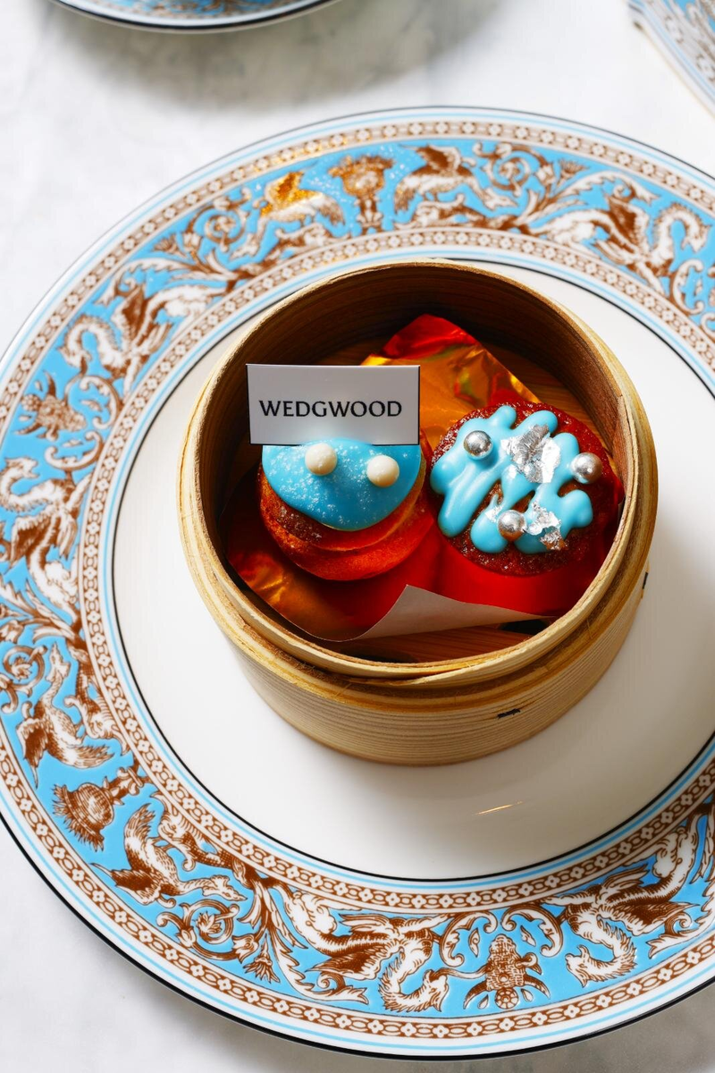 【ANAインターコンチネンタルホテル東京】ウェッジウッドと奏でるアフタヌーンティー。中国伝統の味わいを堪能できるカステラやタルトなど
