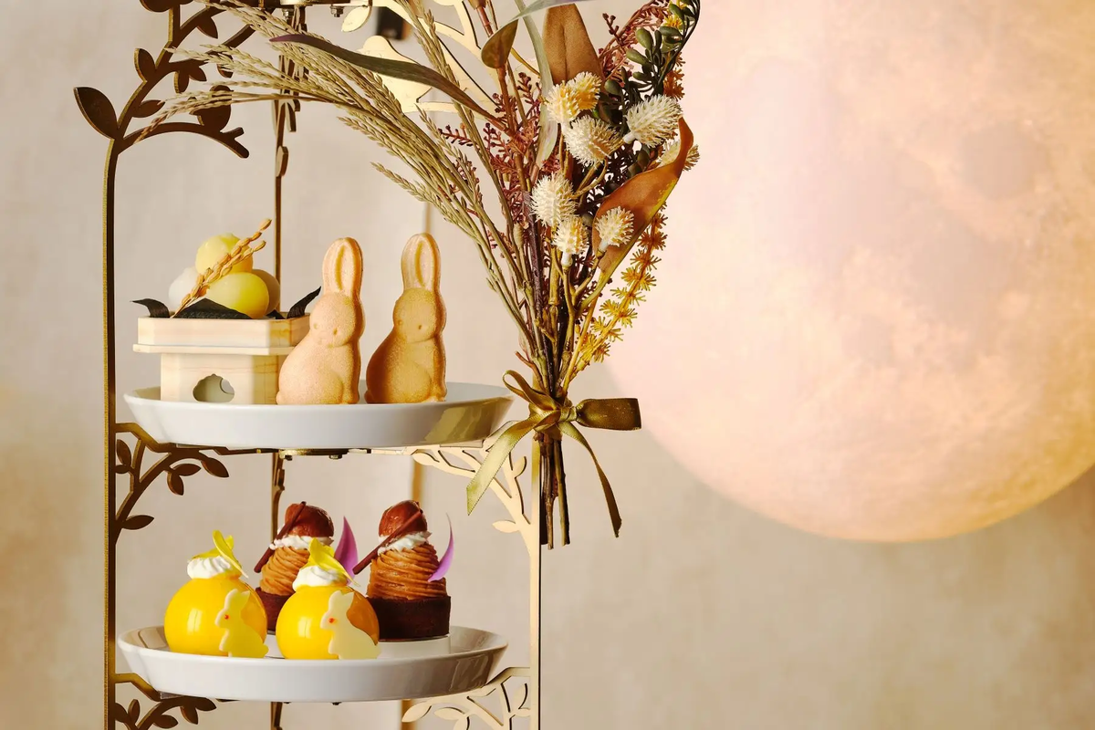 【ベストブライダル／ベスト‐アニバーサリー】全国5都市で、お月見アフタヌーンティー。秋の十五夜で彩るケーキやムースなど