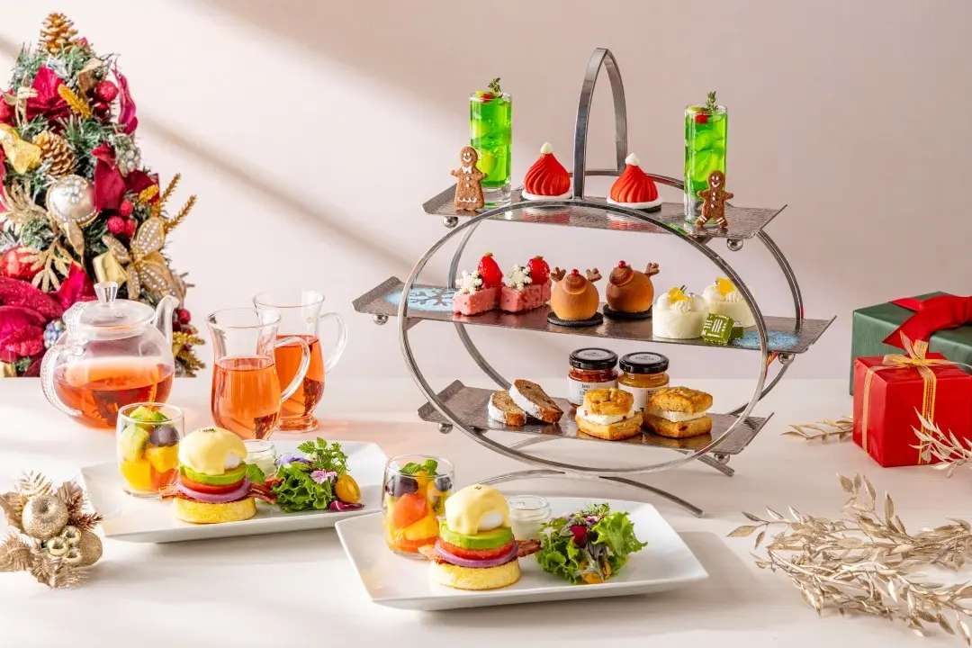 クリスマスモーニングハイティー