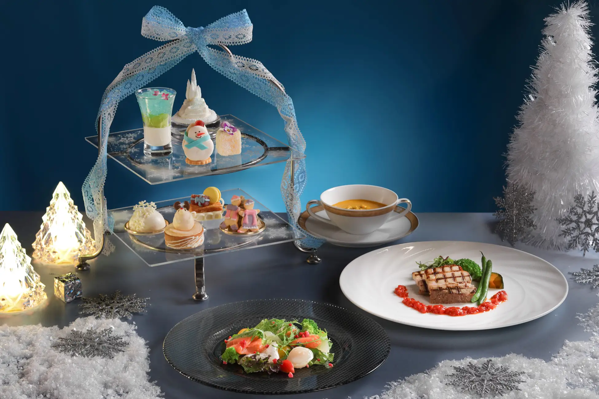 「クリスマス アフタヌーンティー スイーツ付ディナー」