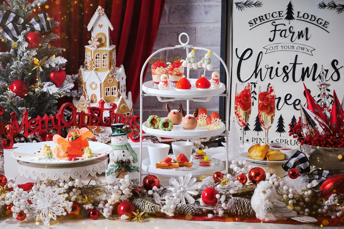 【ベストブライダル】全国7都市で、星降るクリスマスアフタヌーンティー。冬の魅力で彩られたケーキやマカロンなど