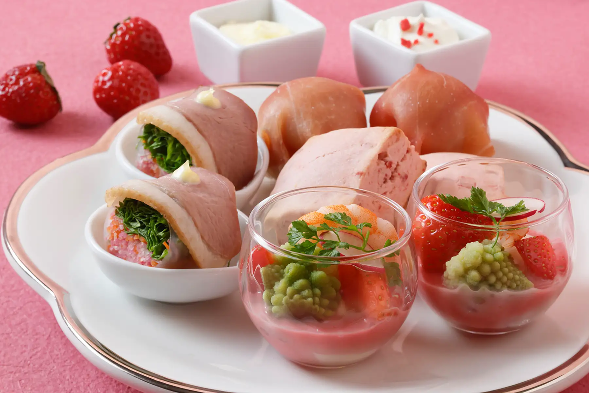 グランドニッコー東京 台場「あまおうアフタヌーンティーセット ～赤い宝石～」