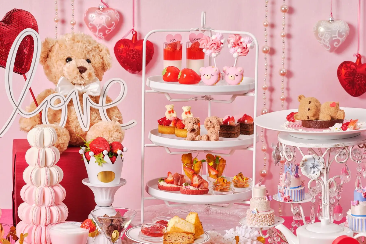 「いちごとスウィートベアのアフタヌーンティー」