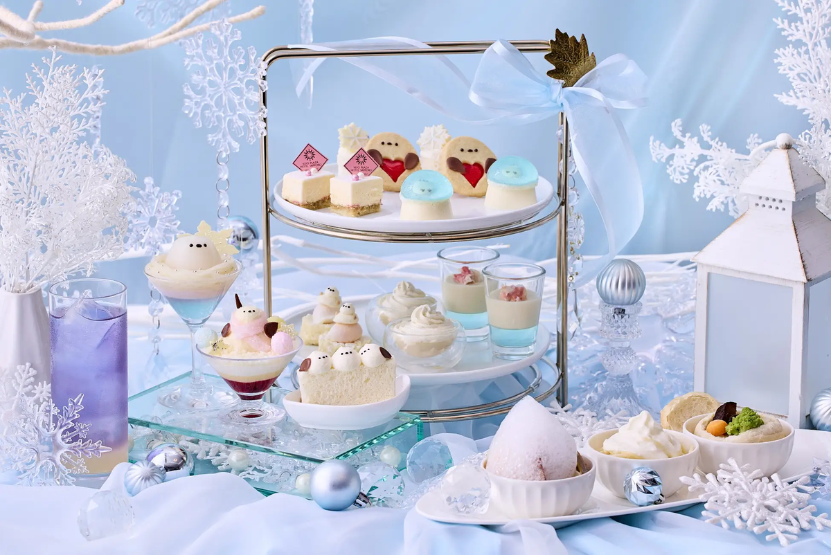 【京王プラザホテル札幌】雪の妖精「シマエナガ」アフタヌーンティー。愛らしさを詰め込んだパフェやケーキなど