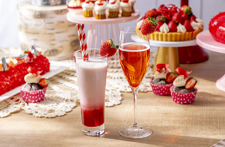 『ミートアフタヌーンティーwithストロベリースイーツビュッフェ』