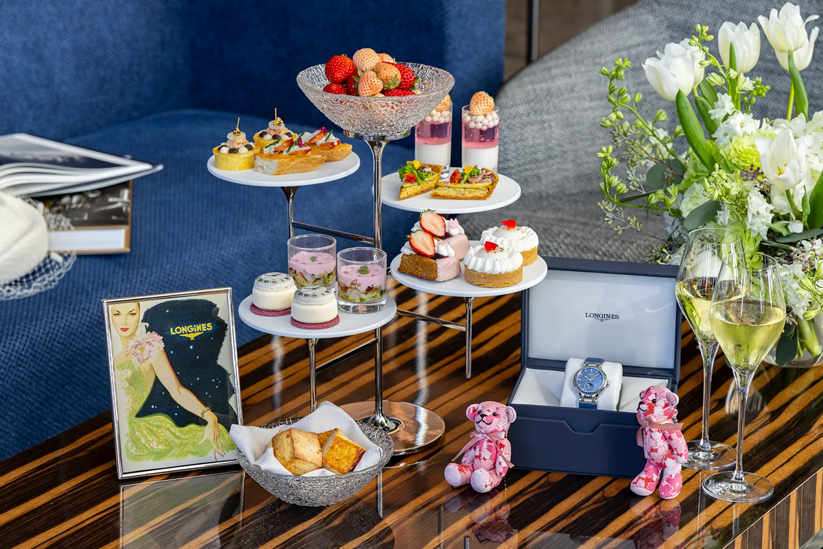 「桜ストロベリーナイトティー with ロンジン」