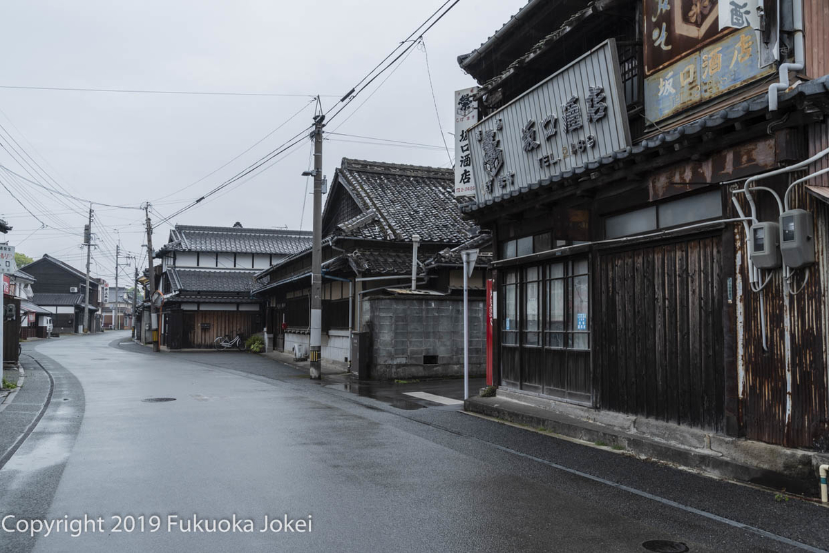八女 福岡スナップ写真 ノスタルジックな歴史ある街角 その1 福岡情景写真