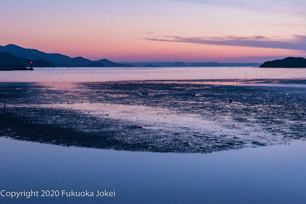 糸島半島の冬 海の風景 その3 福岡情景写真