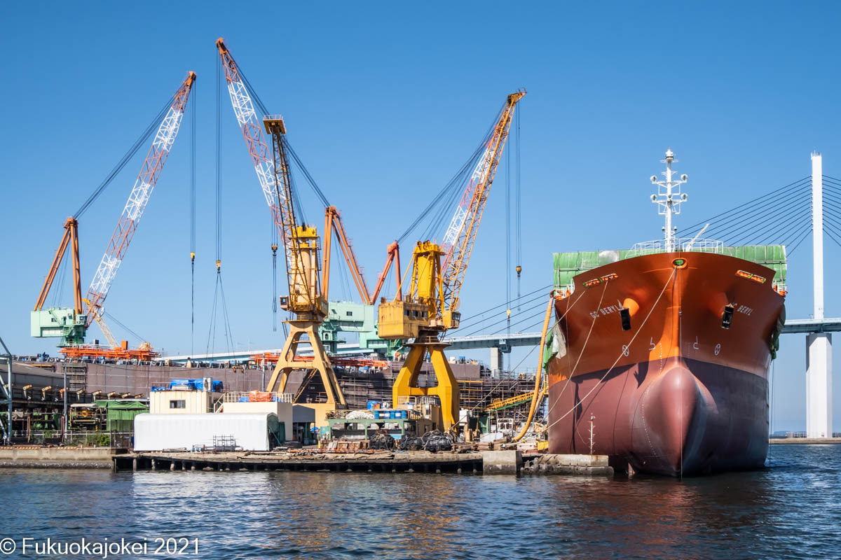 博多湾情景 都会の漁港 博多漁港 前編 福岡情景写真