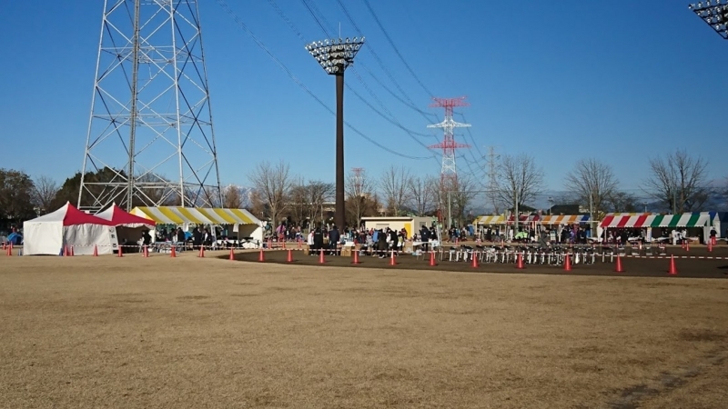 高根沢町元気あっぷハーフマラソンの会場の様子