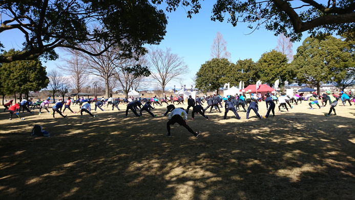 ２０１８群馬３０Kの会場の様子