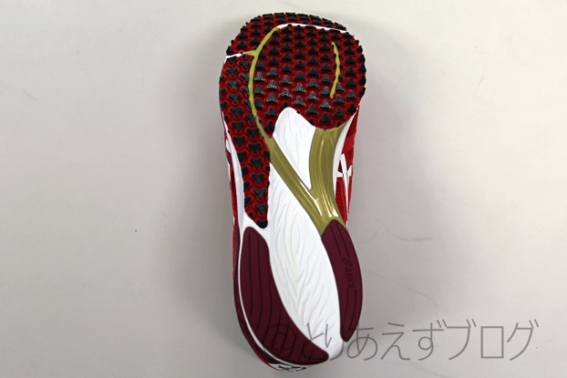 TARTHEREDGE TENKAのアウトソール