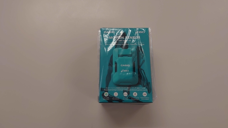 アシックスモーションセンサー箱入り