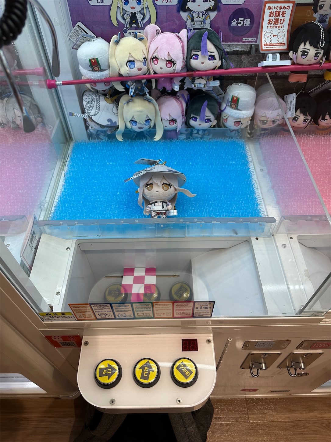 推し活】UFOキャッチャーで紅蓮のぬいぐるみ獲得記 - りょーたのブログ