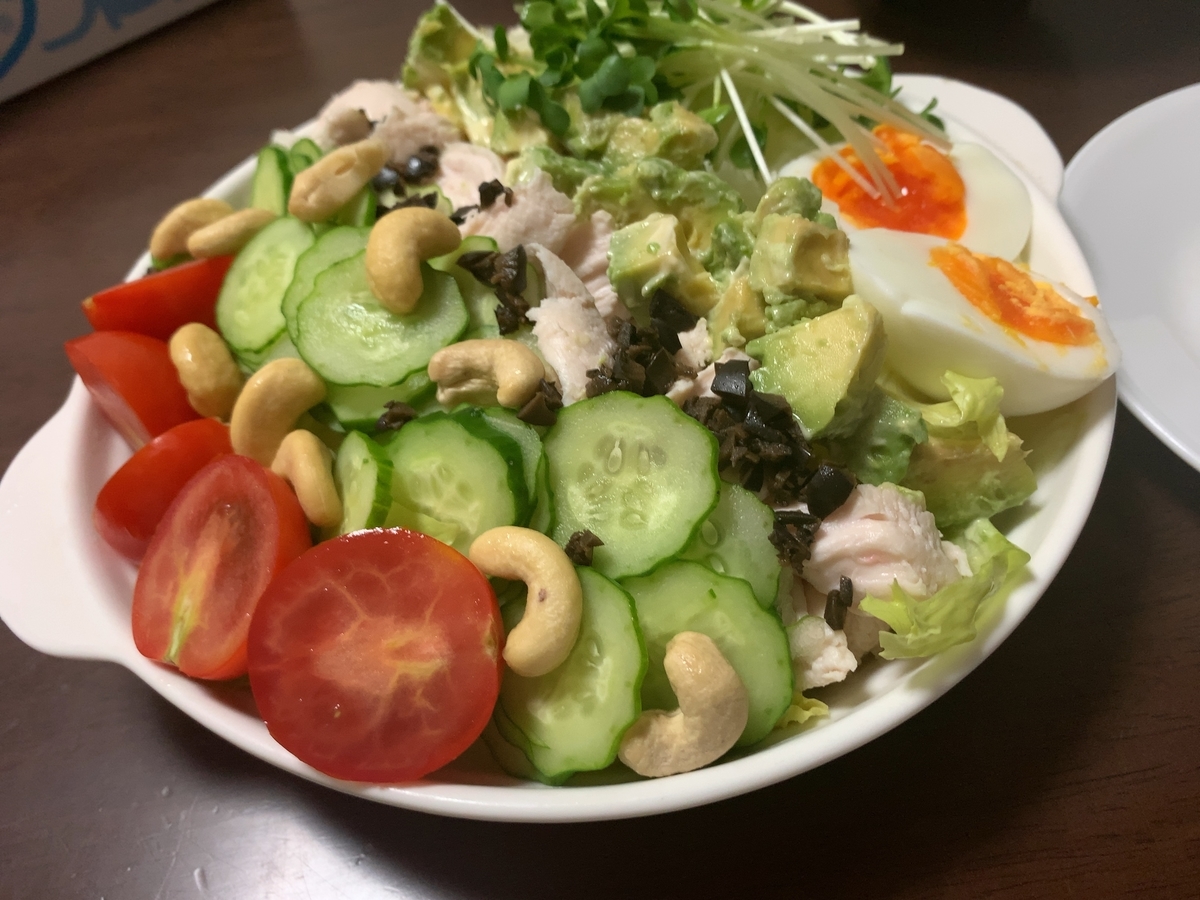 タンパク質サラダ
