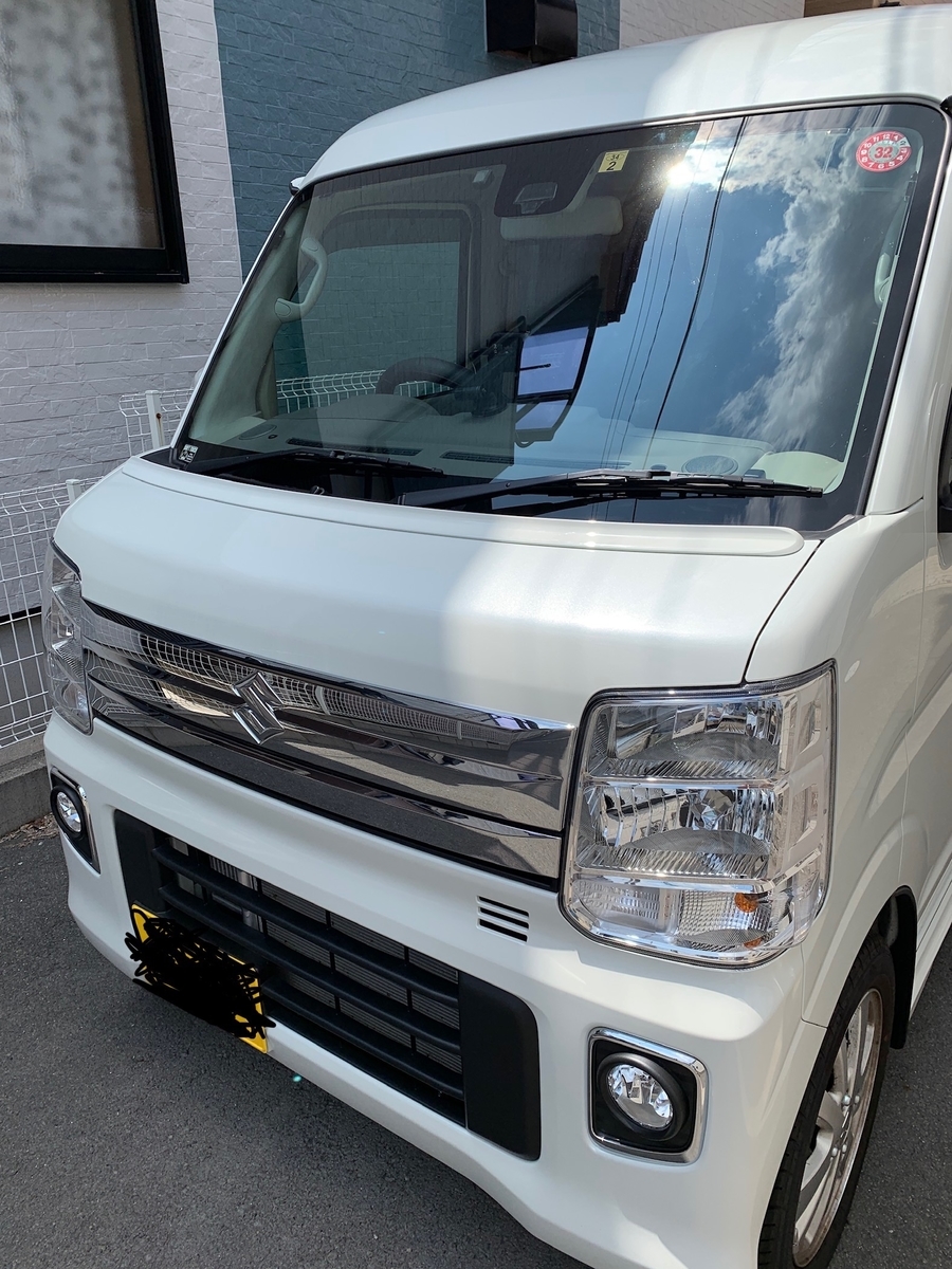 エブリーワゴンボンネット