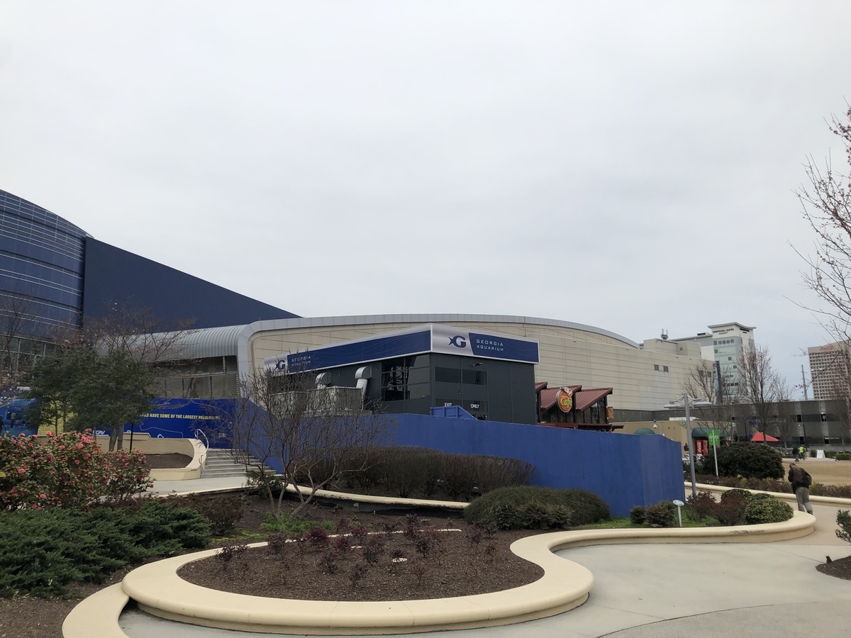 ジョージア水族館 Georgia Aquarium 俺のめし