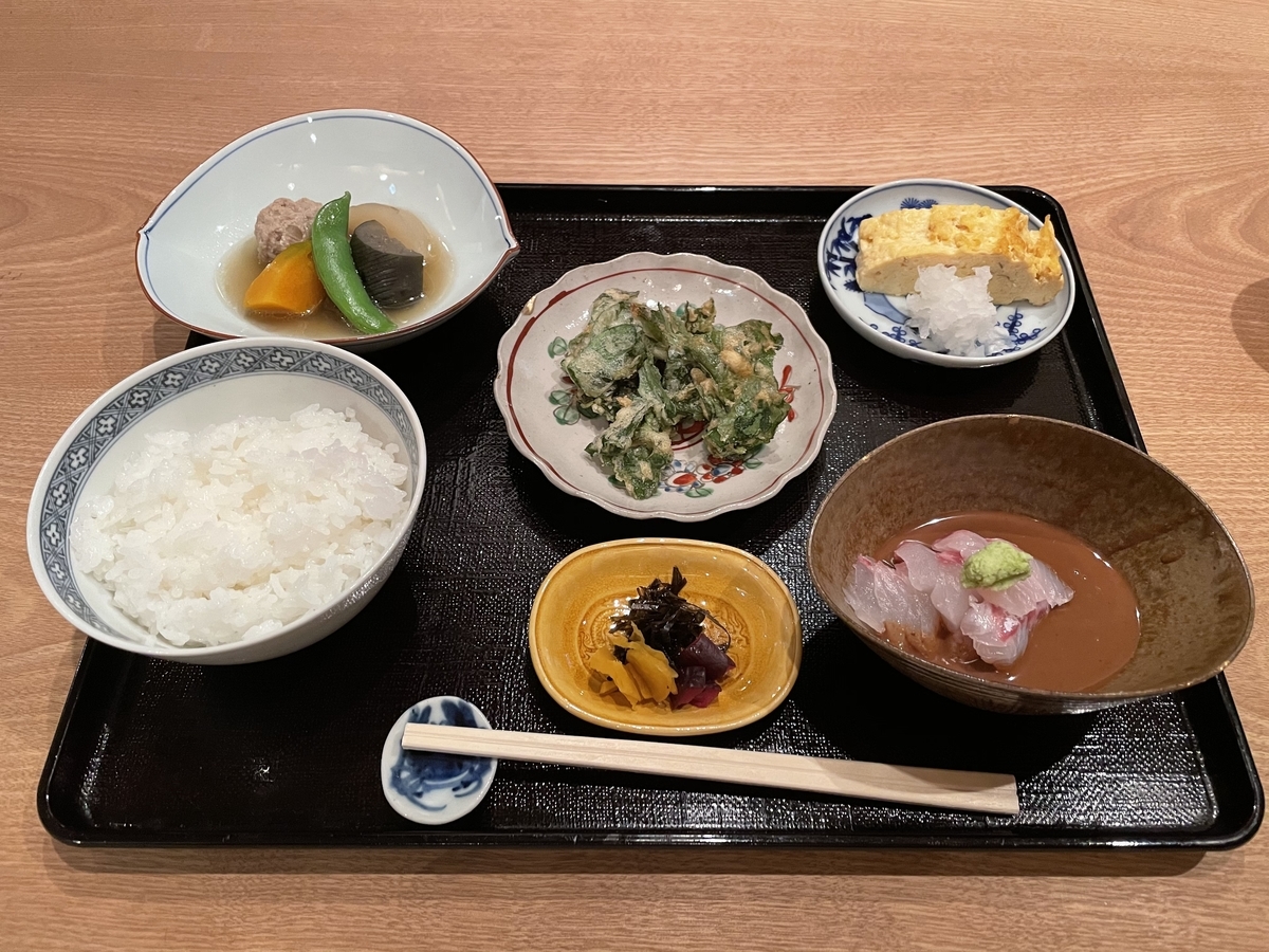 茜坂大沼 鯛茶漬け御膳 年12月8日 俺のめし