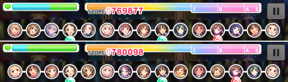 デレステ Grand Liveの放置編成について ほしみやのぶろぐ
