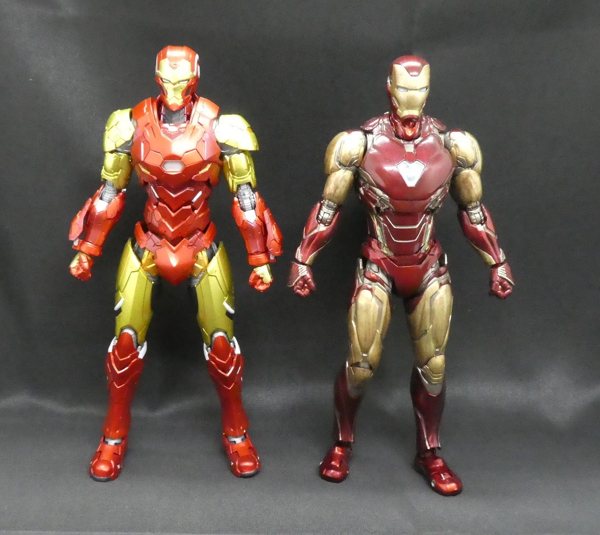 アイアンマンフィギュア　セット　※フィギュアーツは開封済み S.H.フィギュアーツ アイアンマン テック・オン アベンジャーズを購入