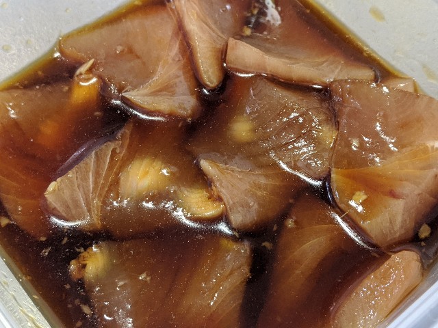 キハダマグロの子 めっちゃ簡単 キメジ の漬け丼作ったよ Sasuga S Diary