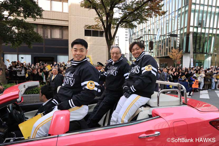 近藤健介選手、今宮健太選手