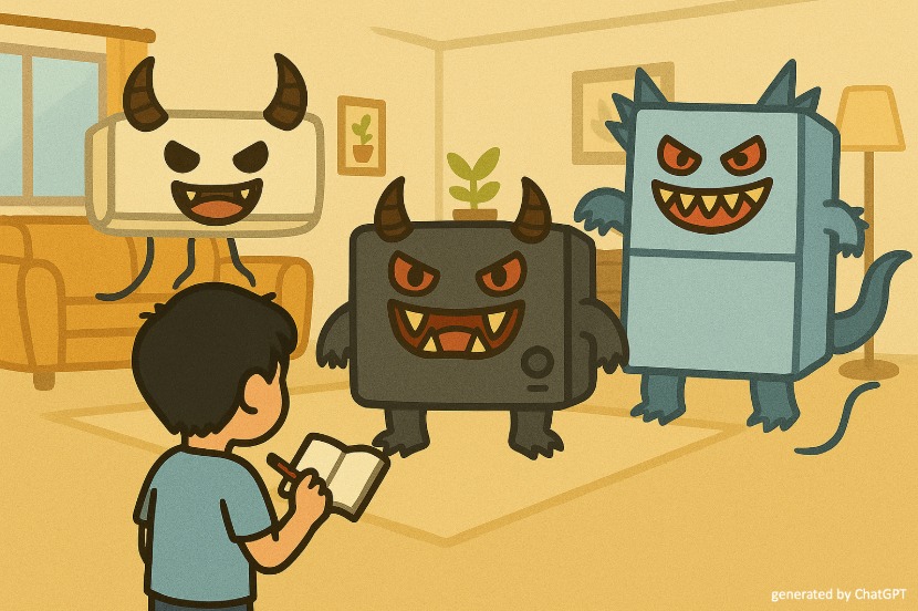 いつも使っている電気、見直してみよう