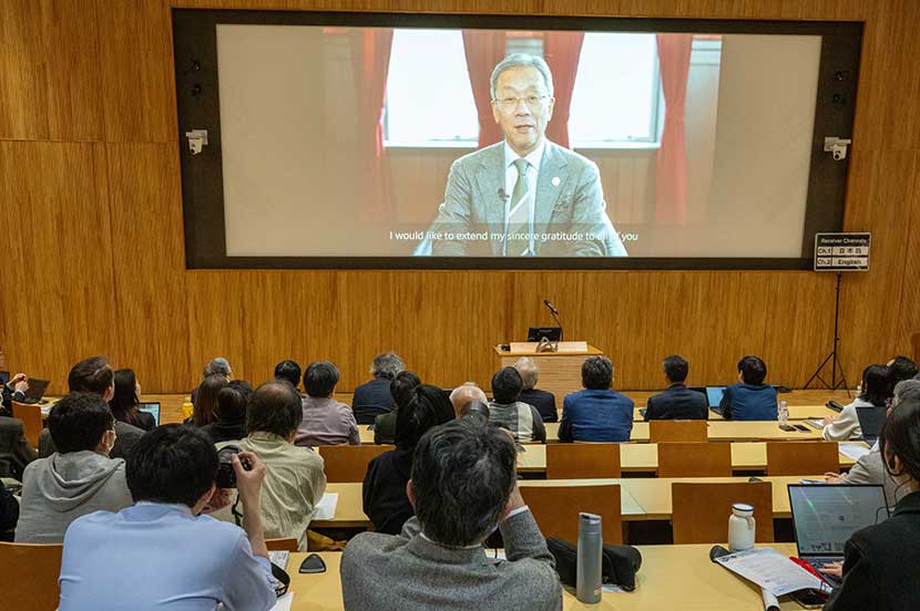 東京大学総長 藤井輝夫氏