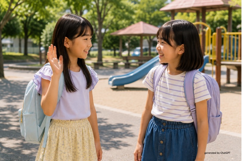 約束の日。スマホがなくても友だちに会える？