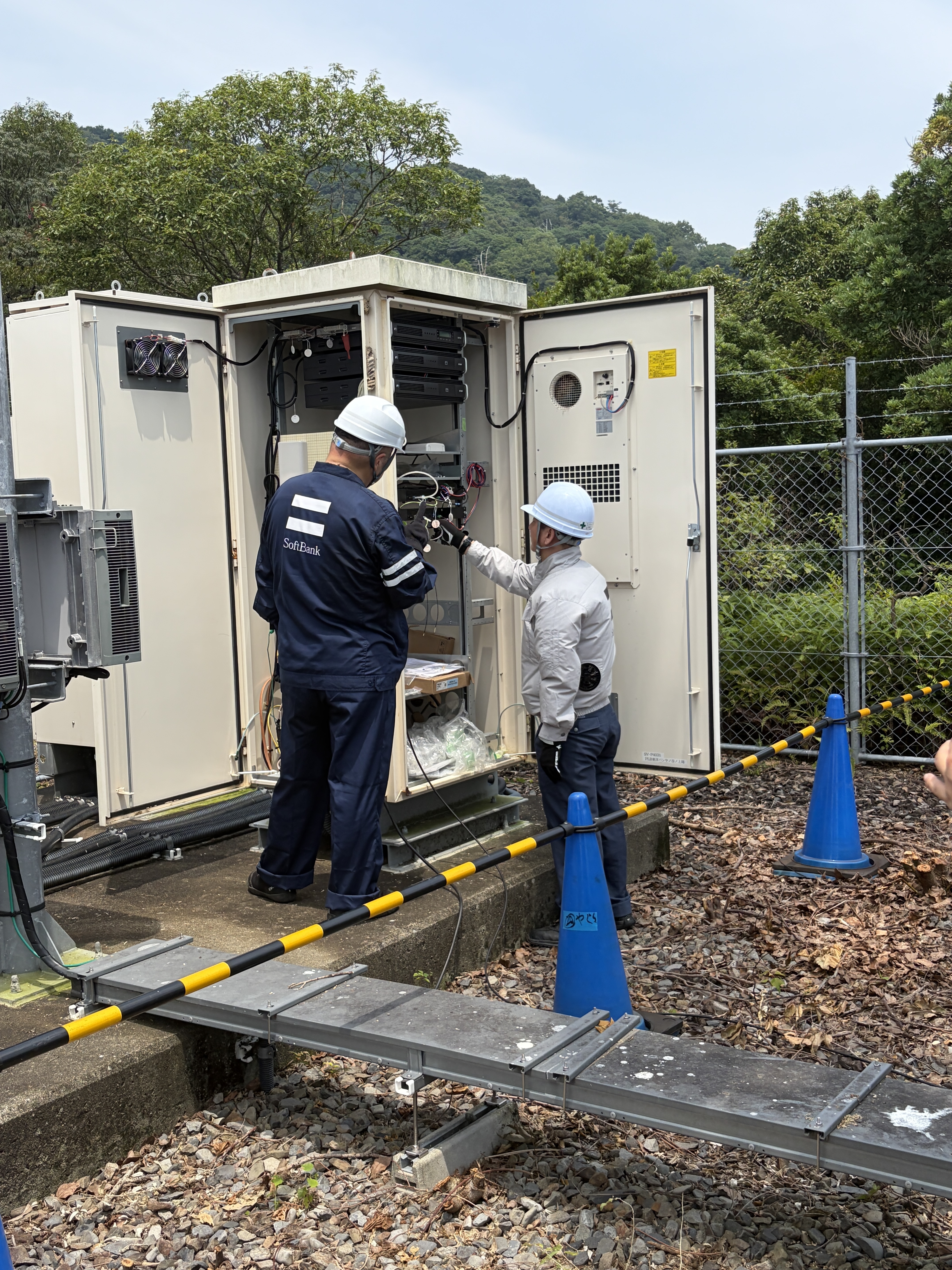 通信回線・電源を利用する設備環境
