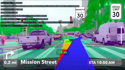 Vision SDKで開発したアプリの画面