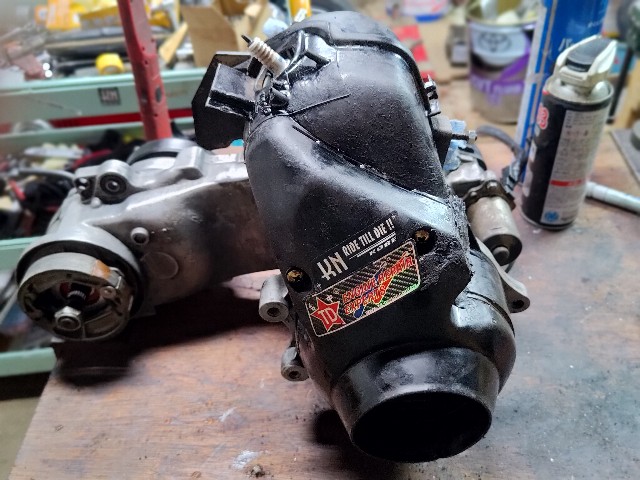 AF18 Dio 120cc化 #6 エンジン編 - Barn works整備記録